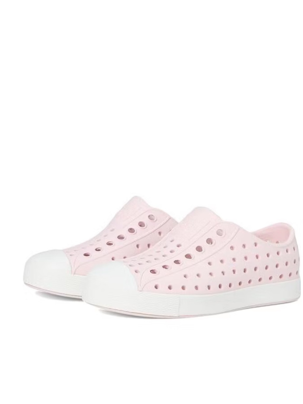 Girls NATIVE Jefferson Pink Slip On WATER Shoes Sneakers NEW 8 Toddler Kids